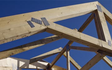 Raw Green roof trusses for new builds and additions